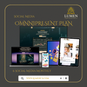 Plan Omnipresente Mensual, Administración de 6 Redes Sociales