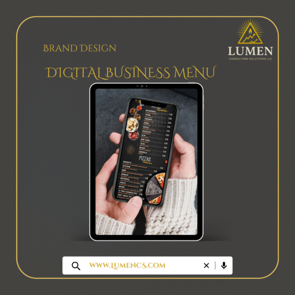 Menú Digital Profesional