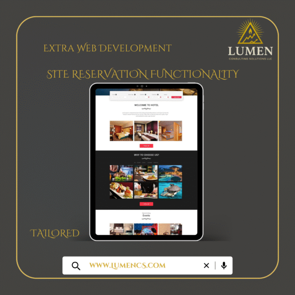 Funcionalidad Reservas de Sitio – A la Medida