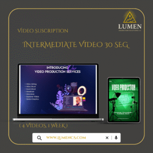 Suscripción Video Intermedio (30 seg)