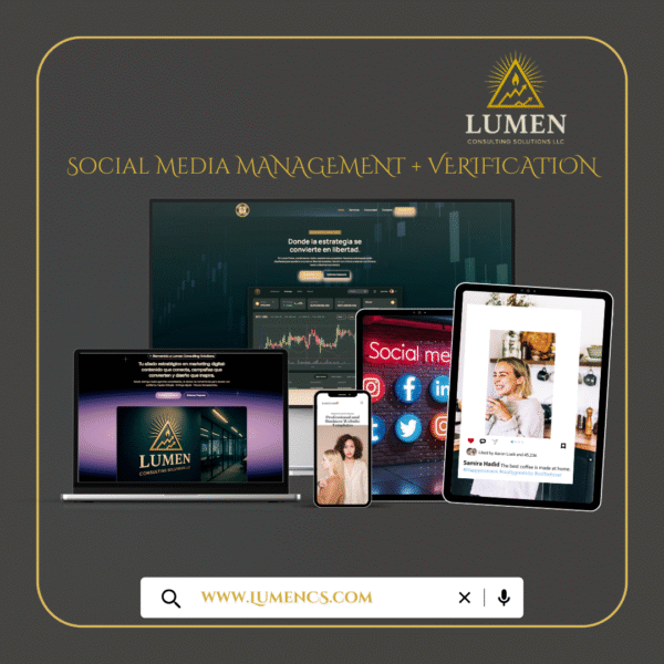 Administración Redes Sociales Mensual + Revisión