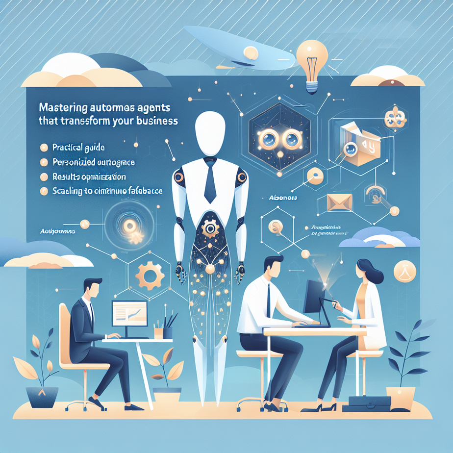 Domina AgentGPT: Cómo crear agentes autónomos que transforman tu negocio